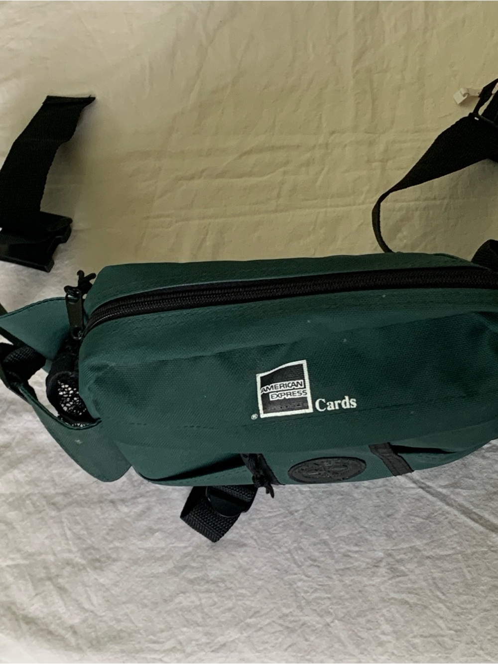 Green Waist Bag — Compact Crossbody Belt Pack